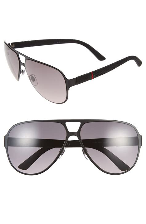 gucci 62mm shield aviator sunglasses|gucci foldable aviator sunglasses.